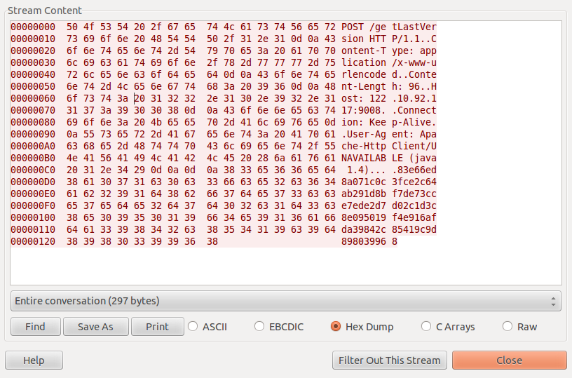 Request to CnC to check for version