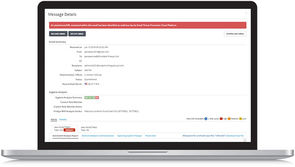 Email Security screenshot