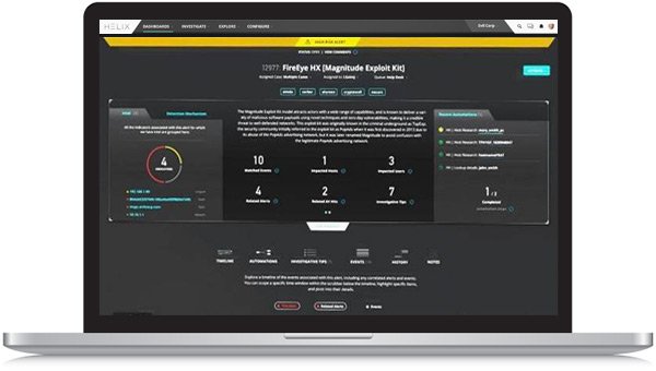 FireEye Helix screenshot