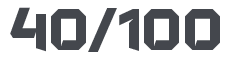 40/100 40/100