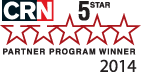 CRN 5 Star Partner Program Winner 2014